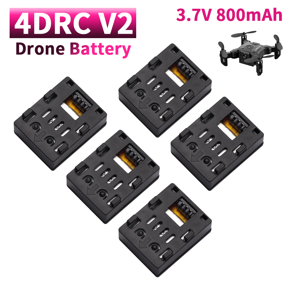 Rc Helicopter Mini - Original 3.7V 4D-V2 RC Drone Battery