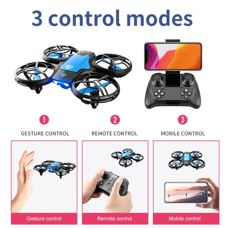 Rc Helicopter Gas - RC airplane toy gesture control V8
