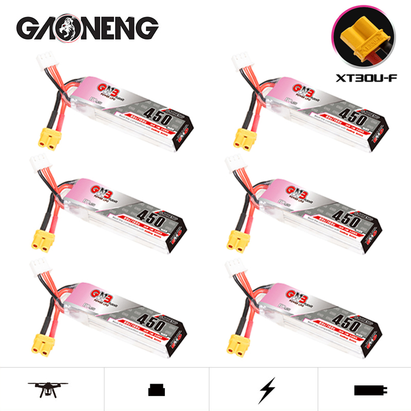 Rc Helicopter Parts - GNB LiPo Battery HV 2S 7.6V
