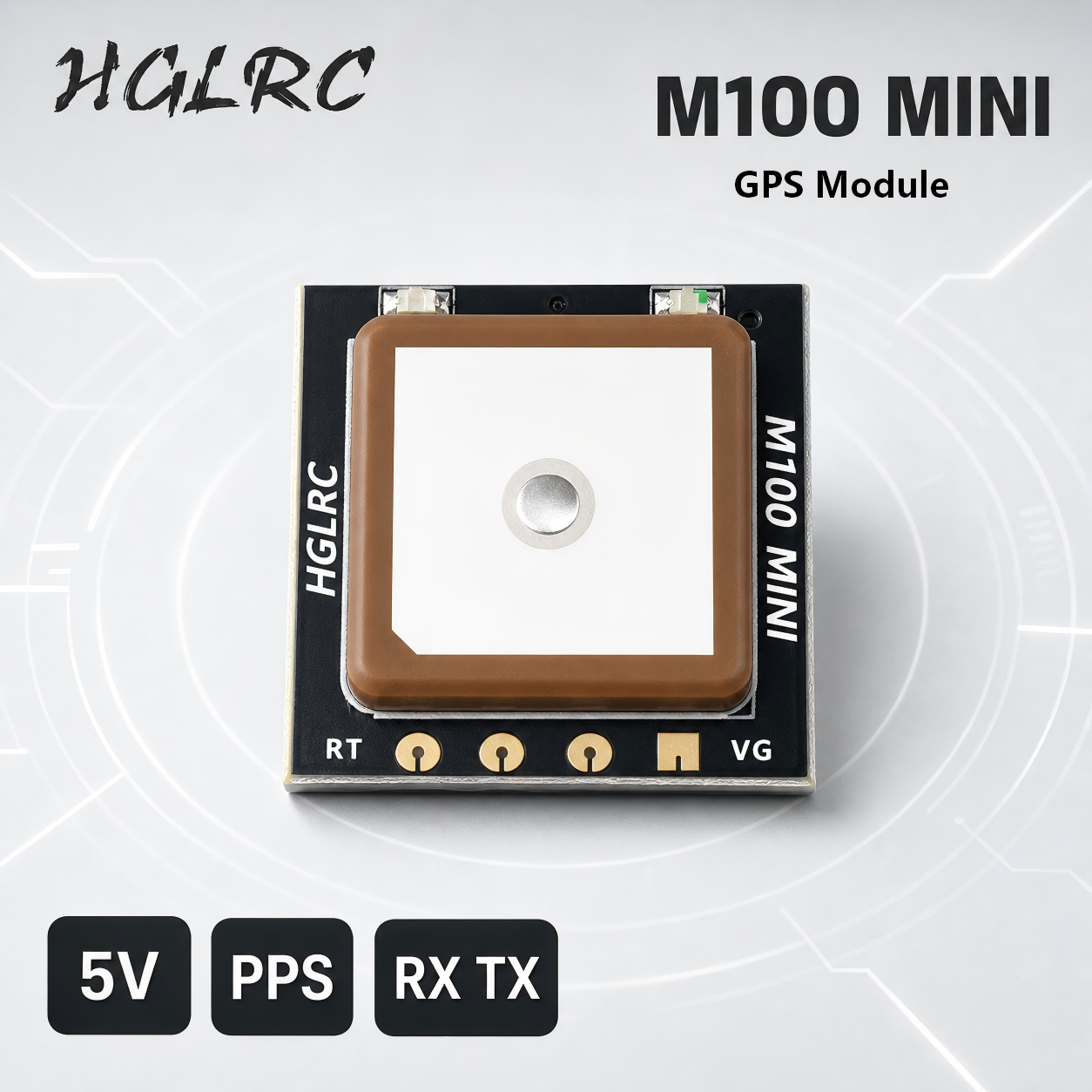Rc Helicopter Parts - HGLRC M100 MINI GPS Module M10