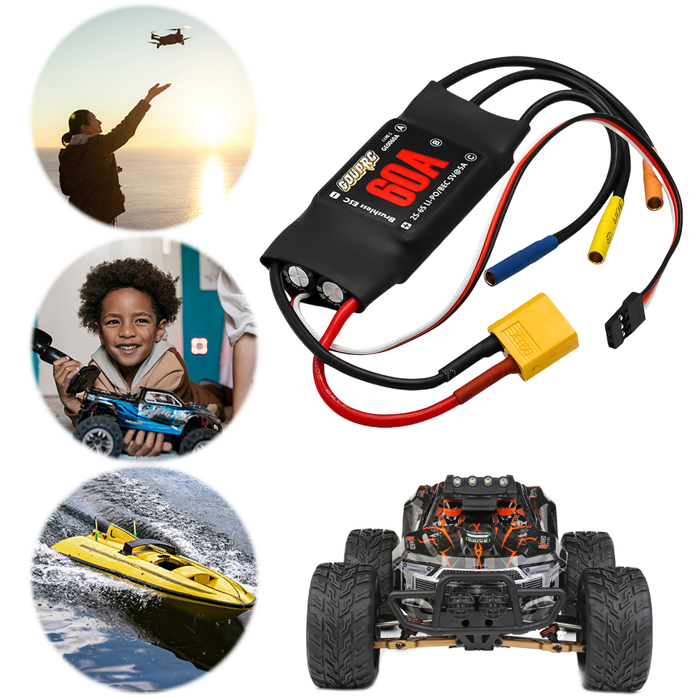 60A Electronic Speed Controlle - огляд і ціна Rc Helicopter Electric