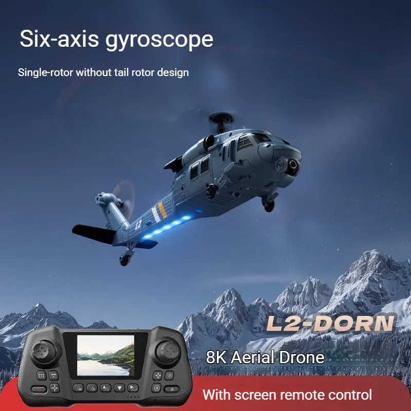 L2-DORN RC Apache Helicopter 8 - огляд і ціна Rc Helicopter Single Rotor