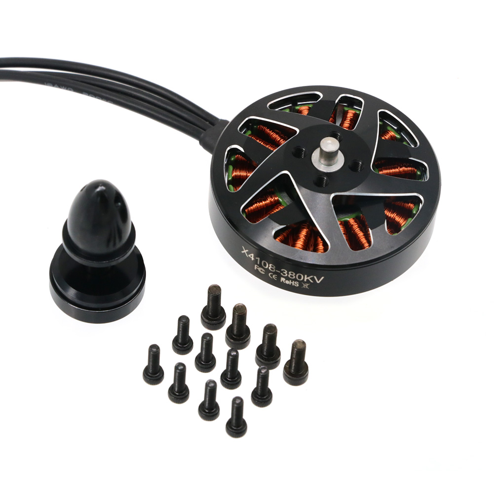 4pcs UAngel 4108 X4108 380KV 6 - огляд і ціна Rc Helicopter Large