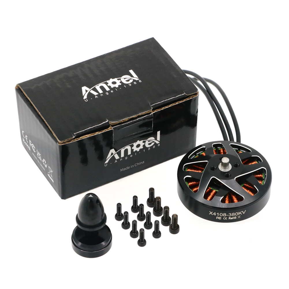 4pcs UAngel 4108 X4108 380KV 6 - огляд і ціна Rc Helicopter Large