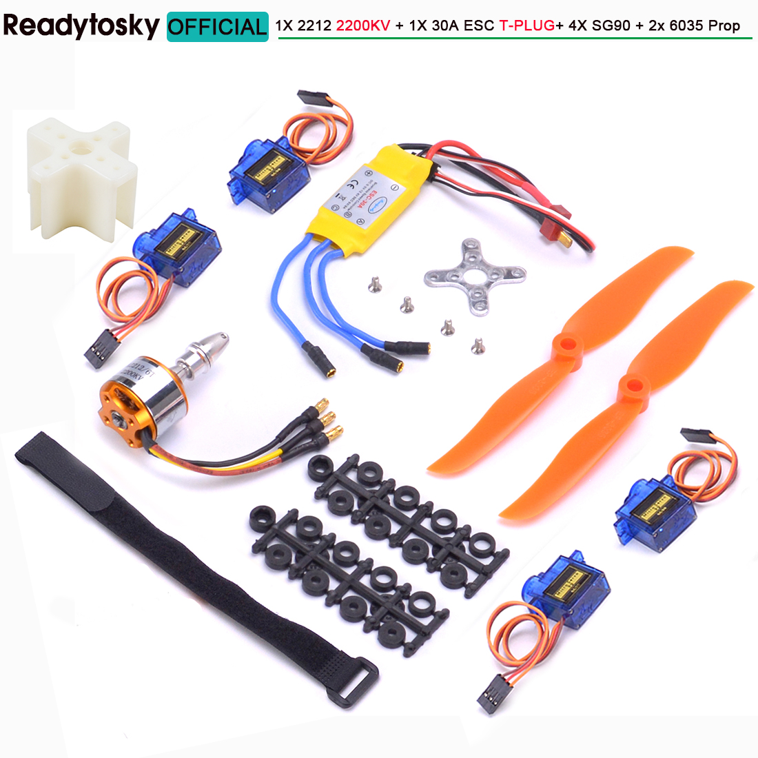 A2212 2212 1400KV 2200KV Brush - огляд і ціна Rc Helicopter Motor