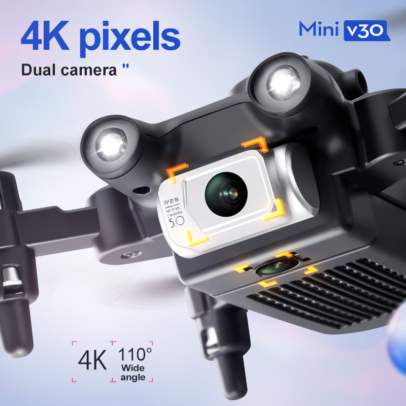 Mini V30 WiFi FPV Drone With 4 - огляд і ціна Rc Helicopter Electric