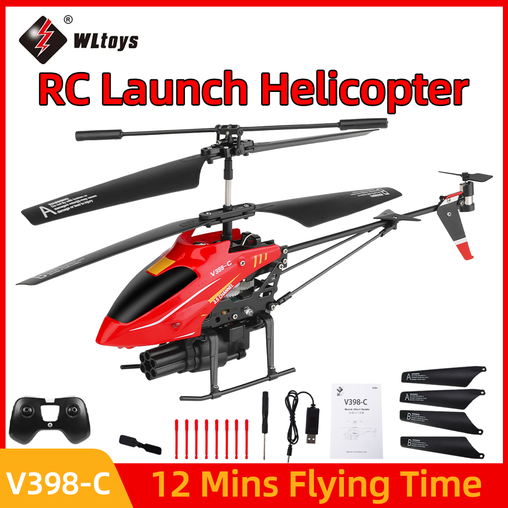 Wltoys RC Helicopter V398-C Pl - огляд і ціна Rc Helicopter Gyro