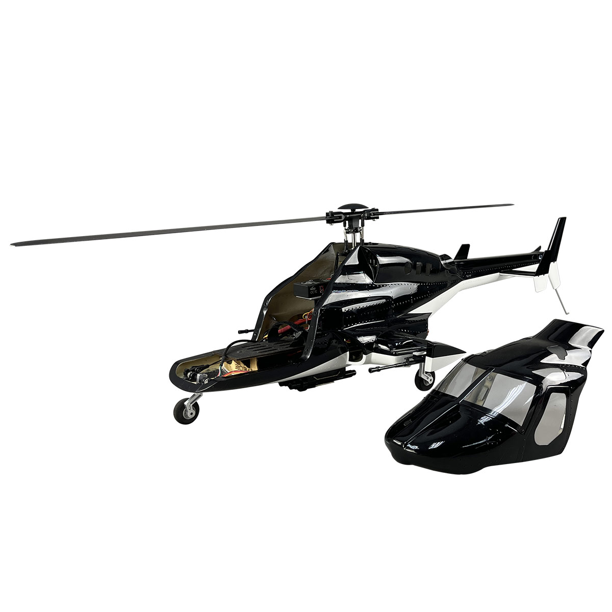470 Size Airwolf RTF RC Helico - огляд і ціна Rc Helicopter Nitro