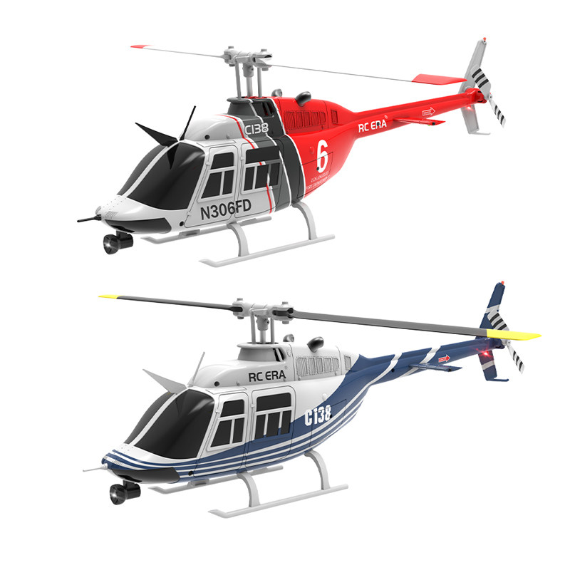 Rc Era C138 Bell 206 Rc Helico - огляд і ціна Rc Helicopter Single Rotor