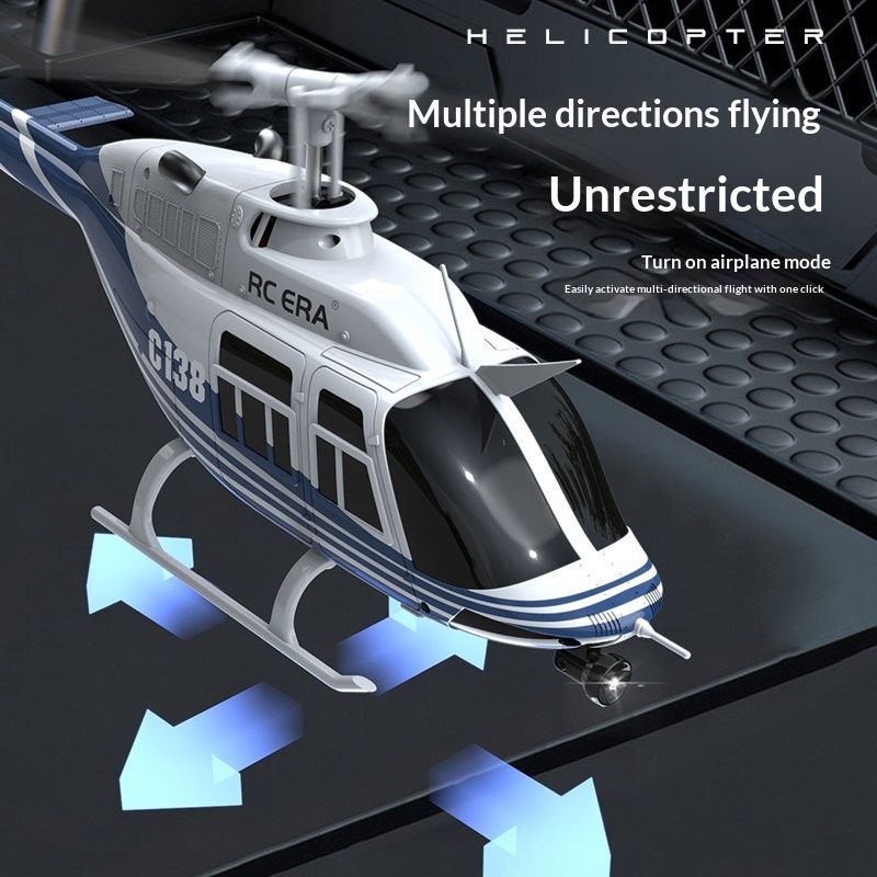 Rc Era C138 Bell 206 Rc Helico - огляд і ціна Rc Helicopter Single Rotor