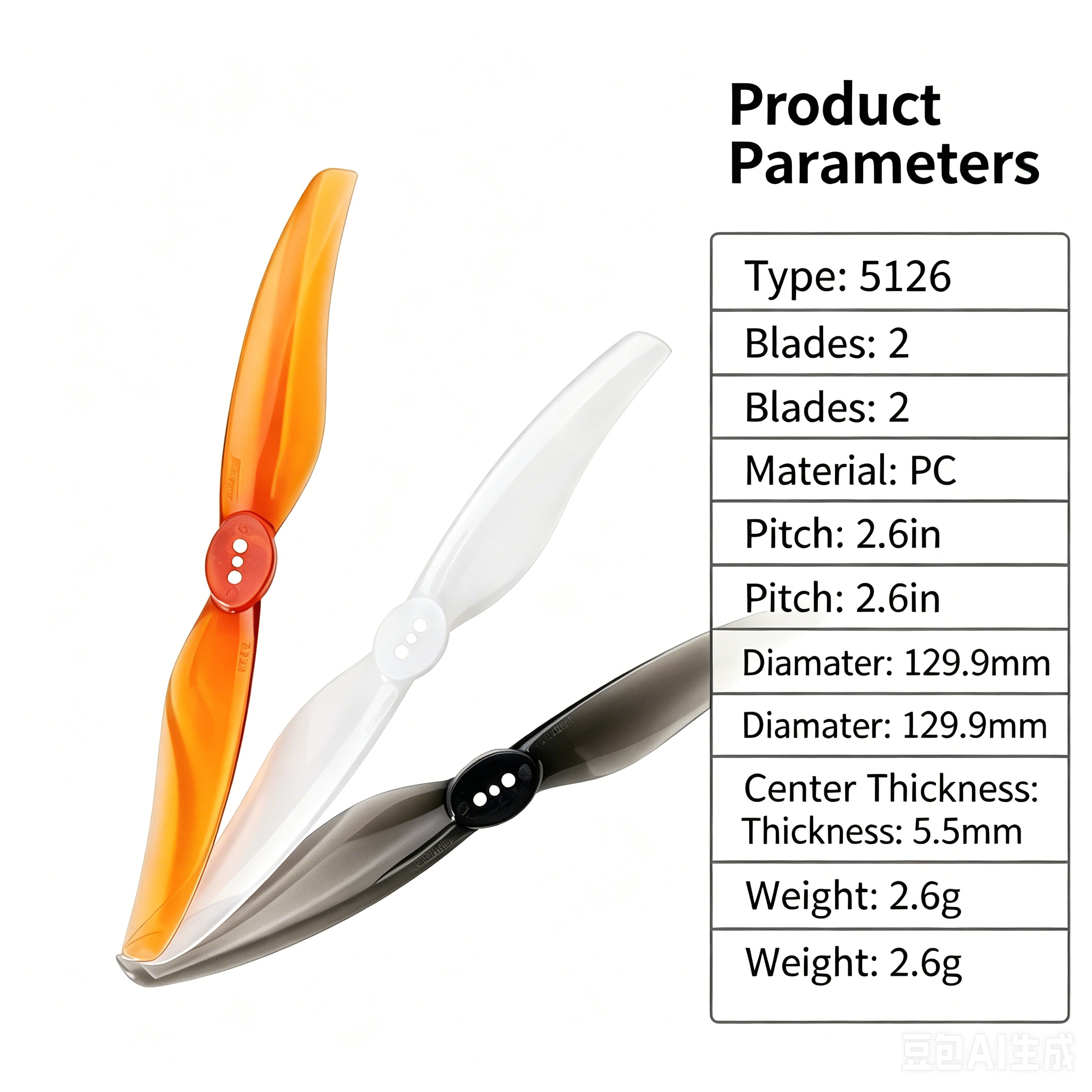 NEW 6-16Pairs /12-32pcs Gemfan - огляд і ціна Rc Helicopter Blade