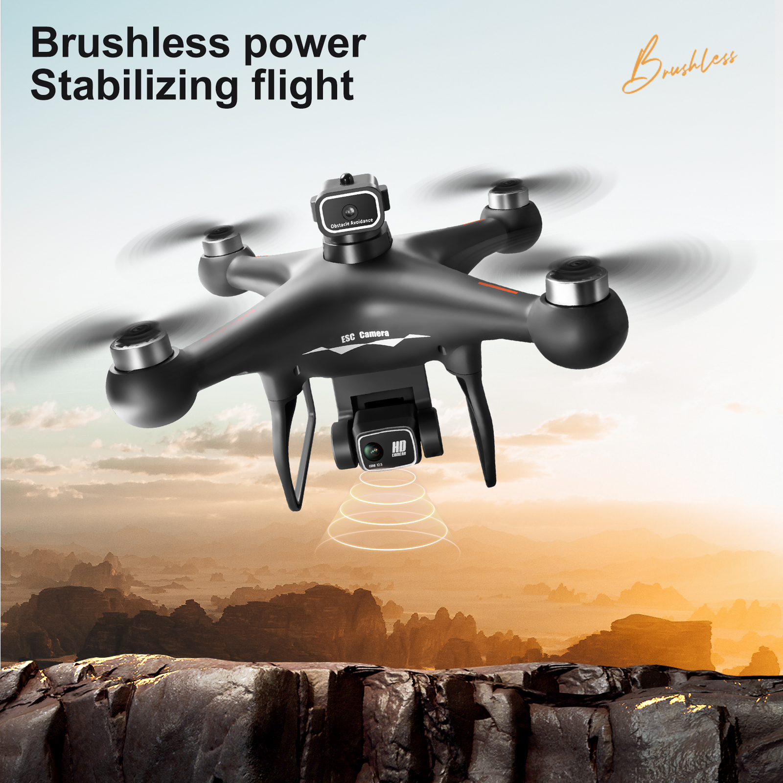 ZNLYRION S116 RC Drone Brushle - огляд і ціна Rc Helicopter Case
