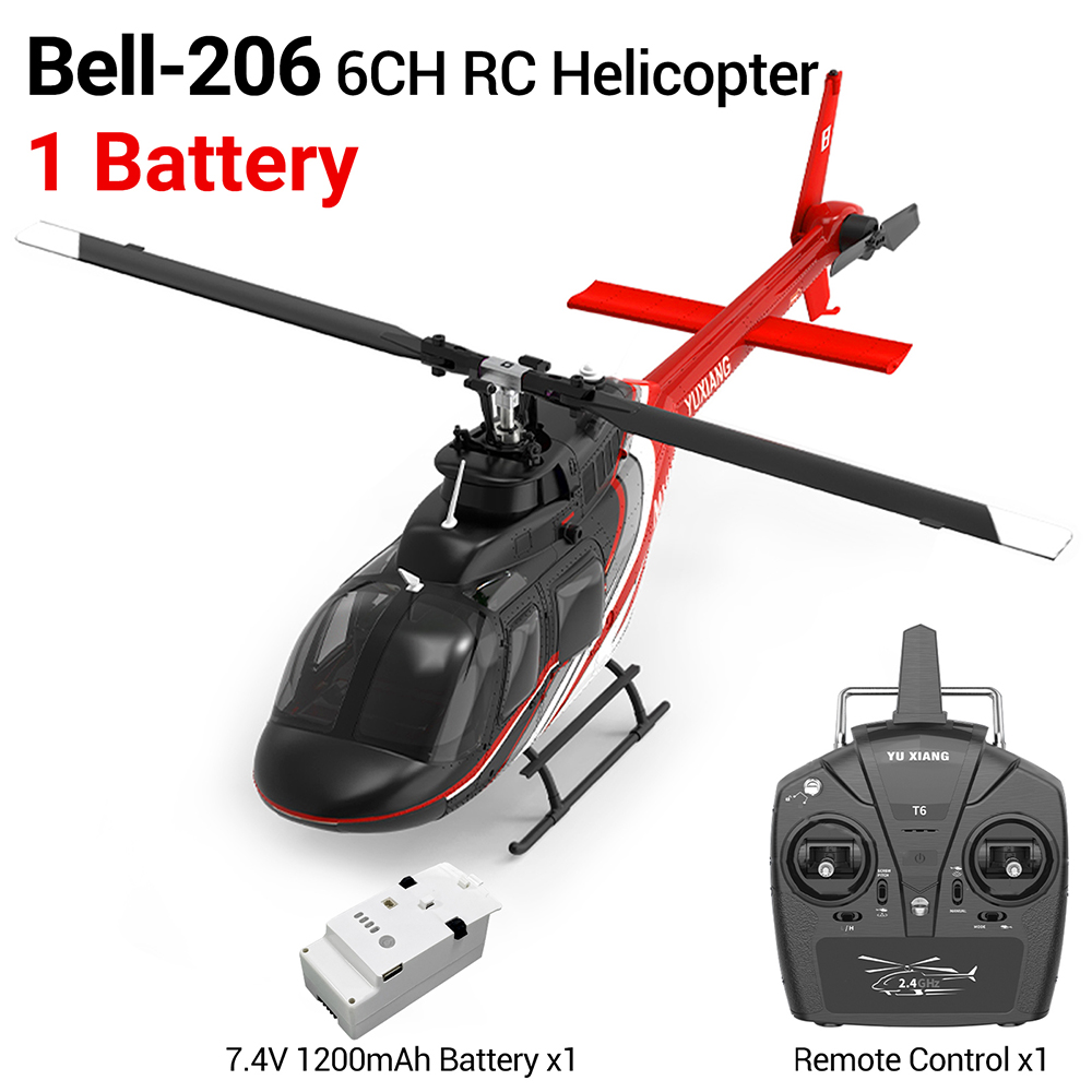 YU XIANG RC Airplane 2.4G 6CH  - огляд і ціна Rc Helicopter Gyro