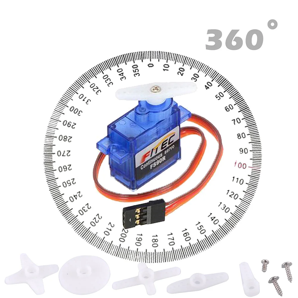 Feetech Mini FS90R Micro Servo - огляд і ціна Rc Helicopter Parts