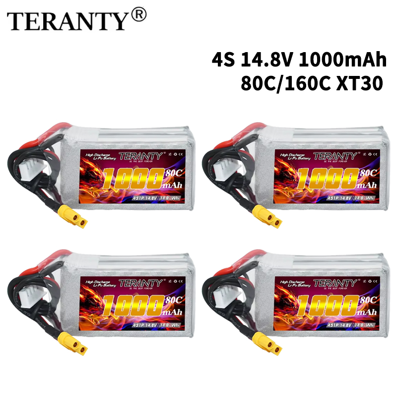 TERANTY 4S 1000mAh 14.8V 80C/1 - огляд і ціна Rc Helicopter Parts