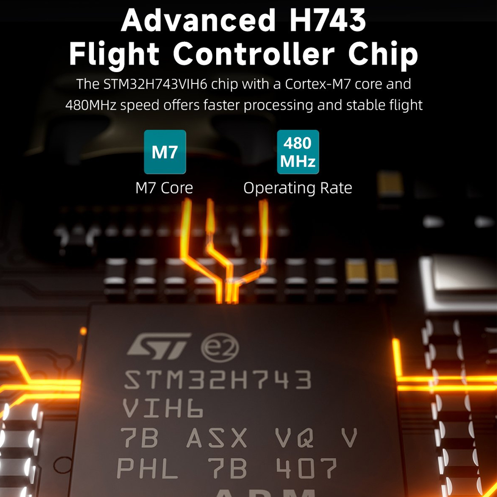GEPRC TAKER H743 BT 8Bit 80A S - огляд і ціна Rc Helicopter Gyro