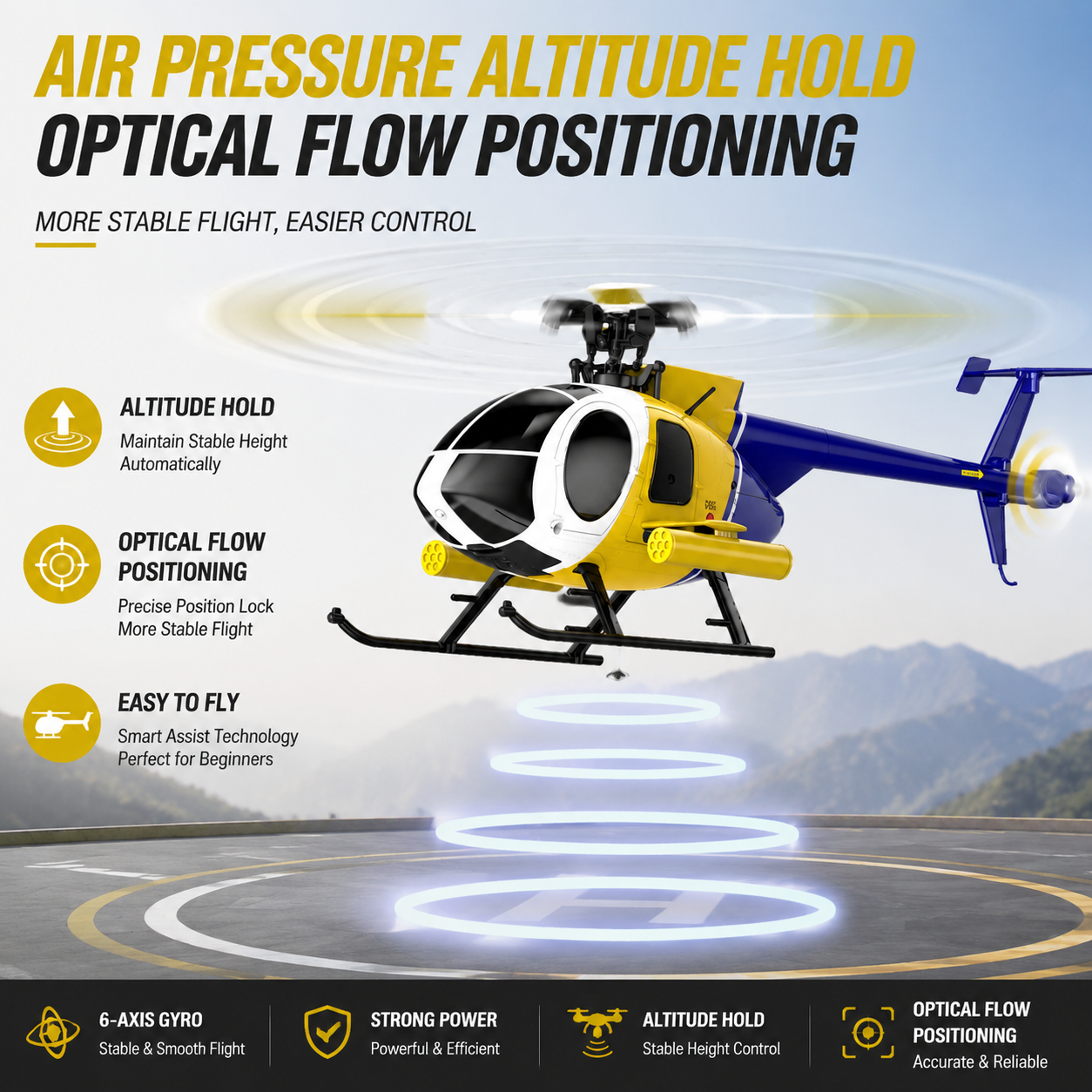 K300 6CH RC Helicopter Brushle - огляд і ціна Rc Helicopter Gyro