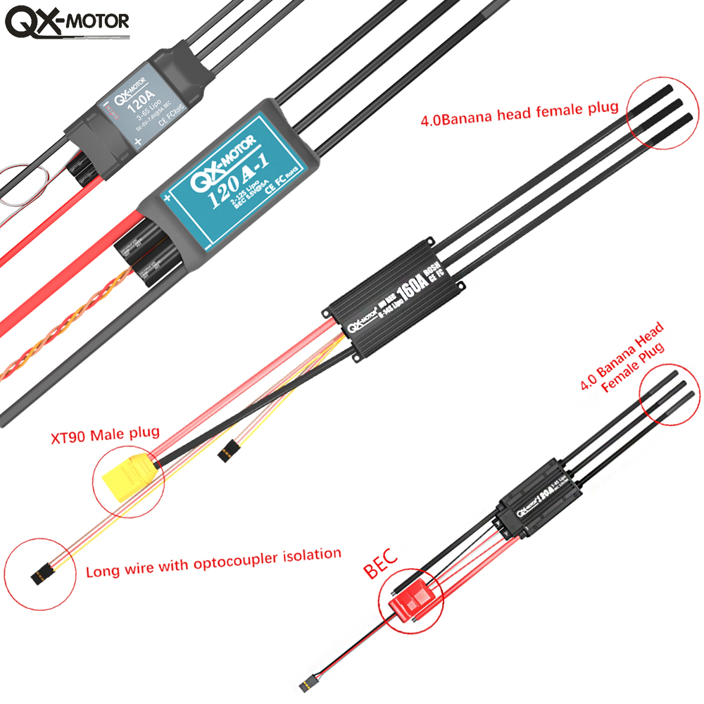 20A-120A Brushless ESC Speed C - огляд і ціна Rc Helicopter Parts