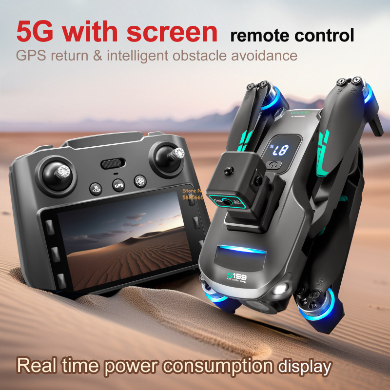 8K Dual Camera 5G WIFI FPV Rem - огляд і ціна Rc Helicopter Electric