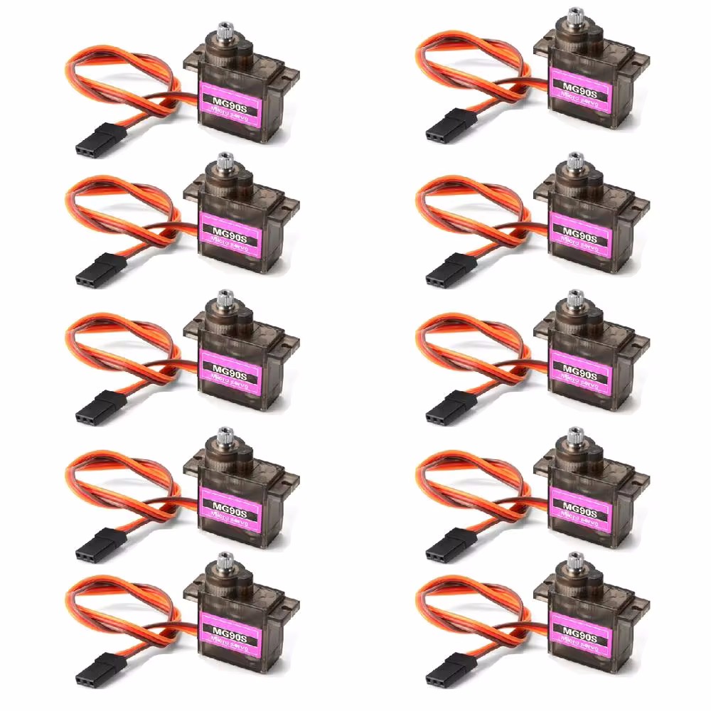 MG90S Servo 1/2/4/5/10/20/50 P - огляд і ціна Rc Helicopter Servo