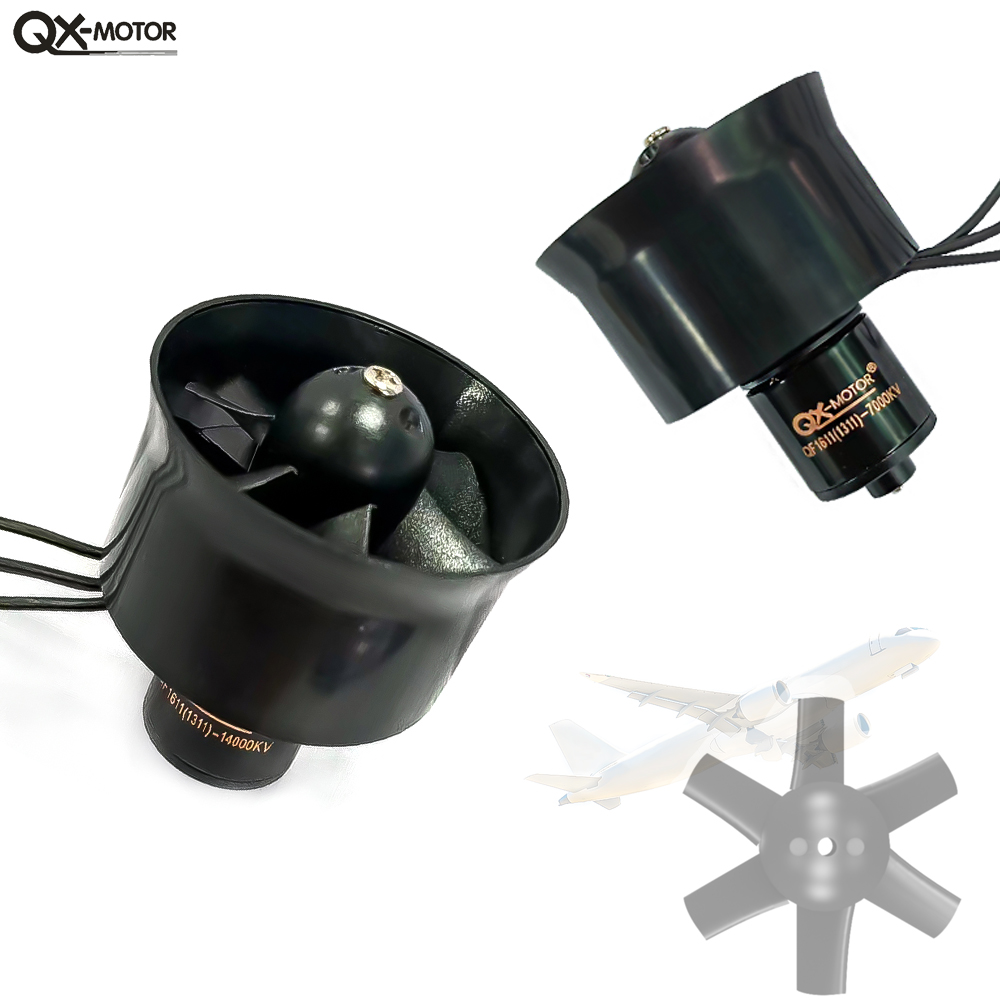 QX-MOTOR 30MM EDF QF1611 6 Bla - огляд і ціна Rc Helicopter Blade