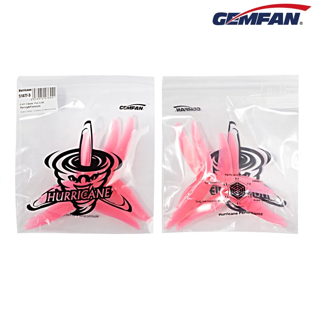 10Pairs (10CW + 10CCW) Gemfan  - огляд і ціна Rc Helicopter Blade