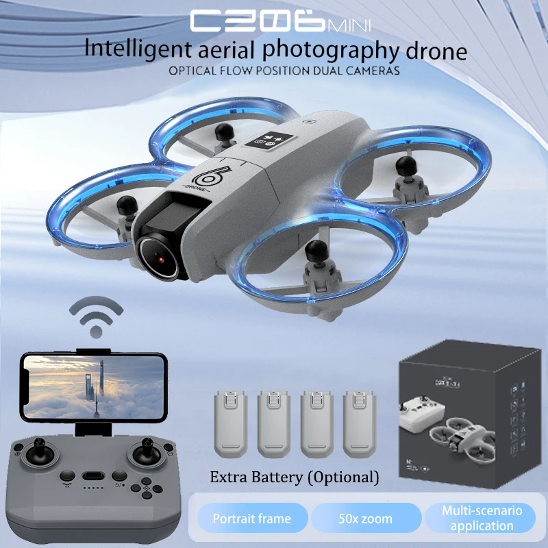 CZ06 Mini RC Quadcopter Drone  - огляд і ціна Rc Helicopter Case