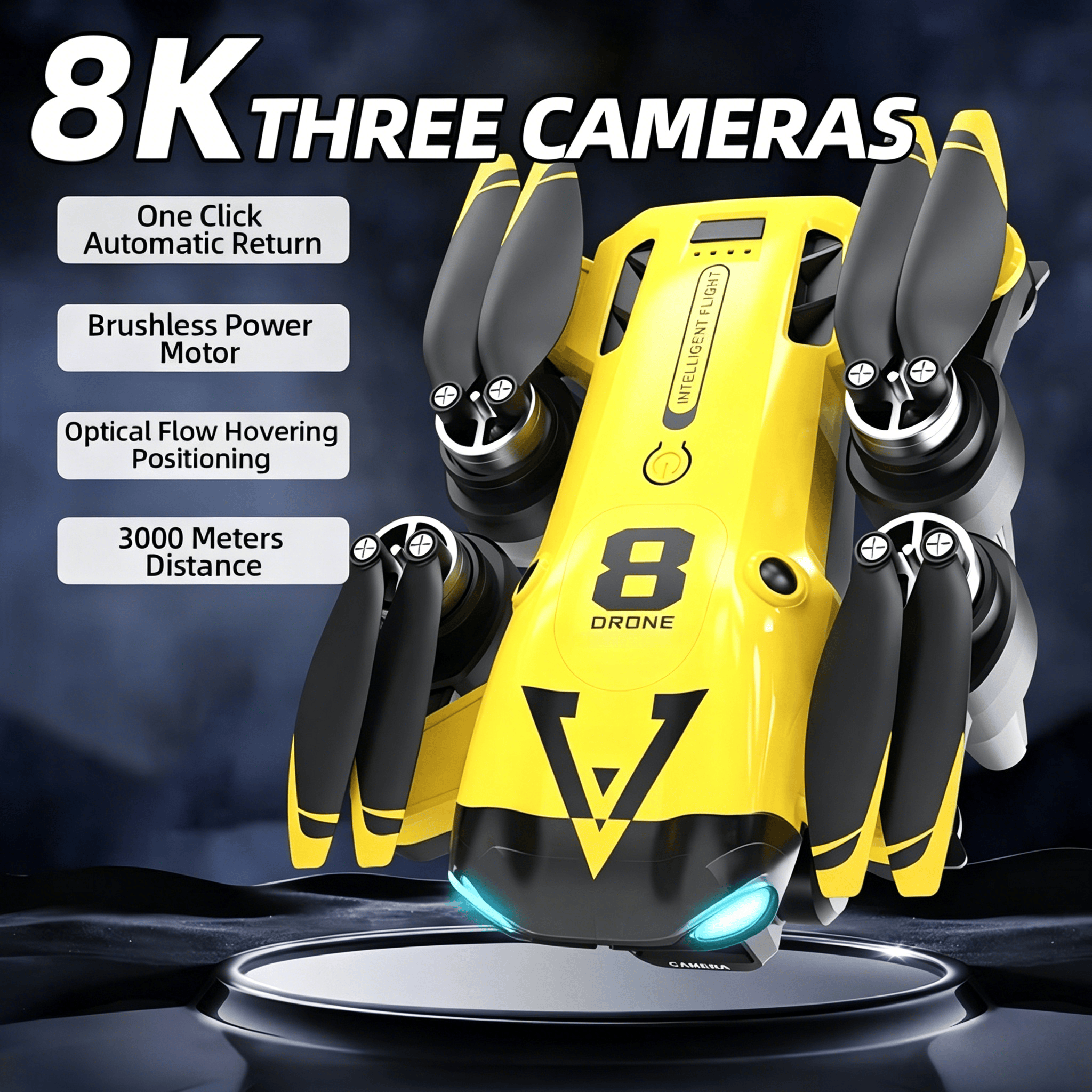 New Quadcopter with Triple Cam - огляд і ціна Rc Helicopter Case