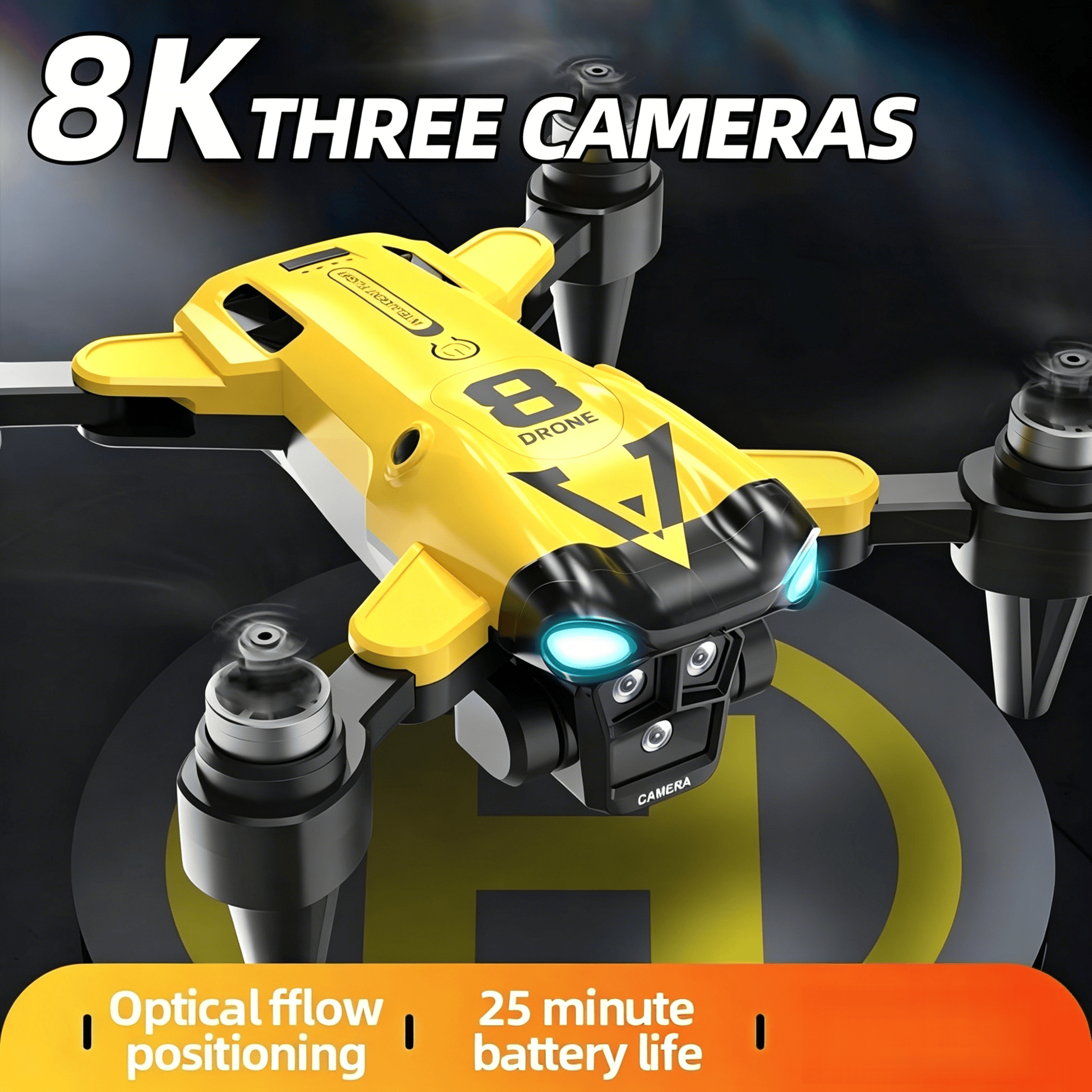 New Quadcopter with Triple Cam - огляд і ціна Rc Helicopter Case