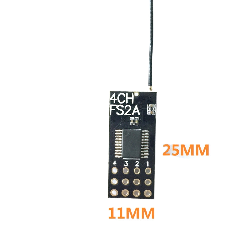 Flysky FS2A Mini Receiver 4CH  - огляд і ціна Rc Helicopter Battery