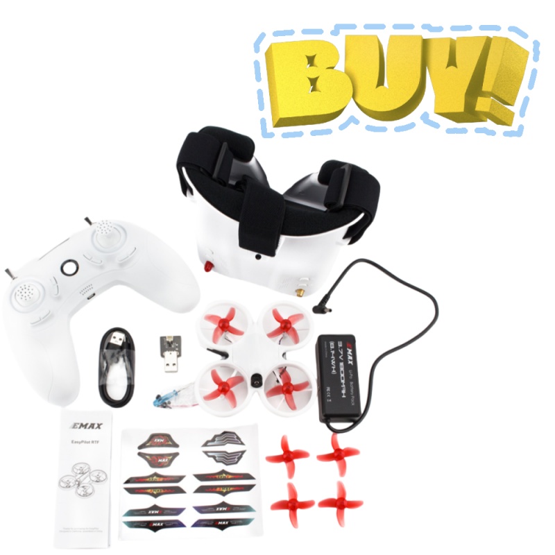 EMAX EZ Pilot 82MM Mini 5.8G I - огляд і ціна Rc Helicopter Electric