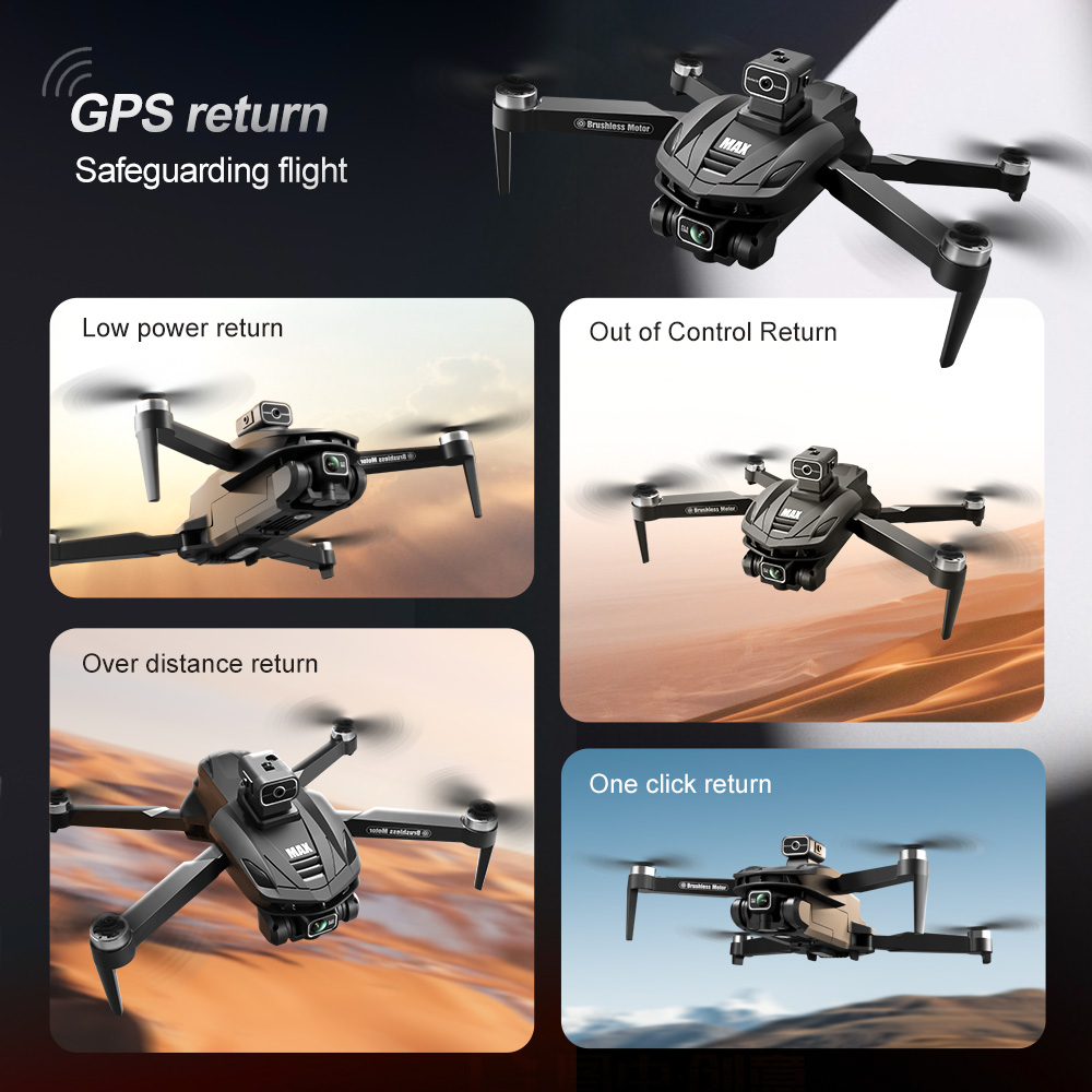 V168 PRO Max GPS Drone 8K Prof - огляд і ціна Rc Helicopter Case