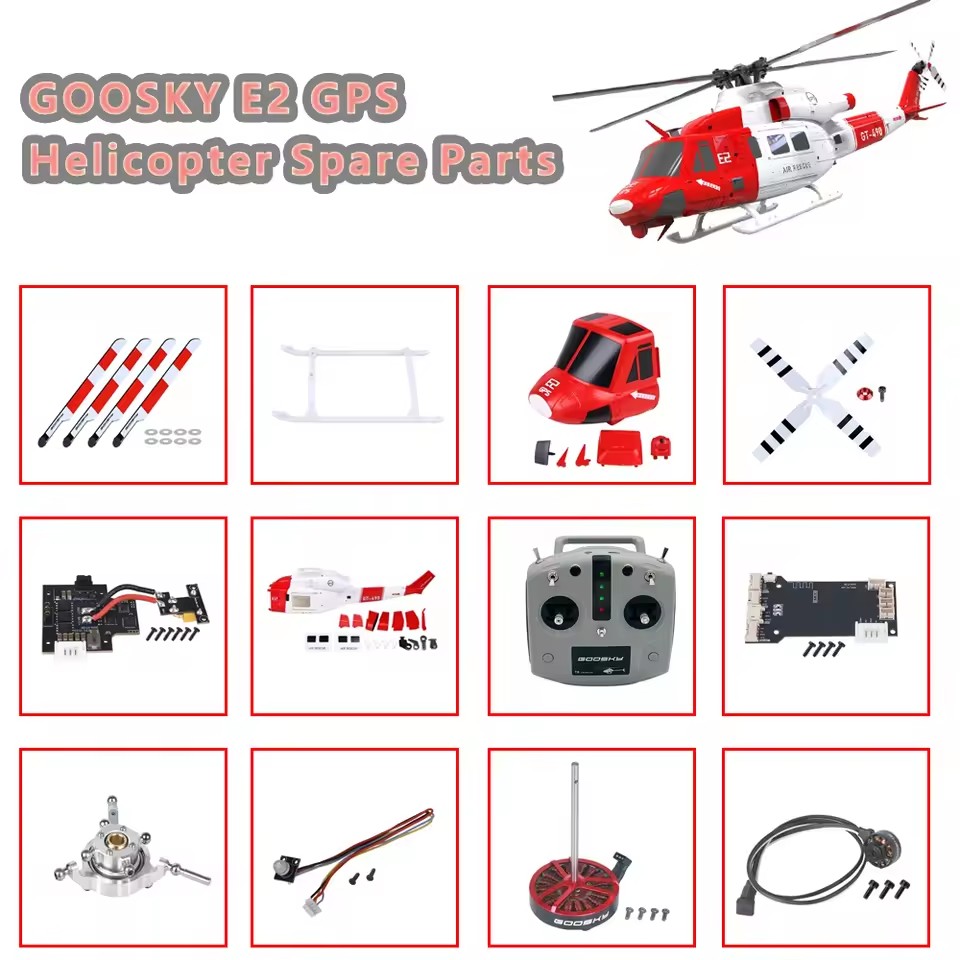 GOOSKY E2 GPS UH-1Y Helicopter - огляд і ціна Rc Helicopter Bag