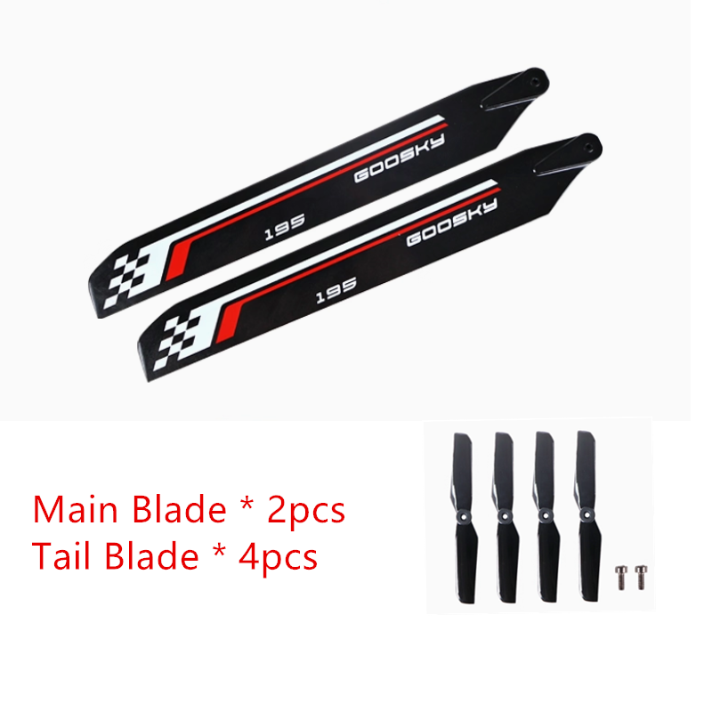 GOOSKY S2 Max / S2 Ultra 6CH R - огляд і ціна Rc Helicopter Blade