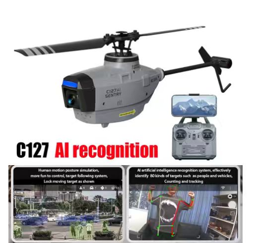 RC ERA C127 AI Brushless 4CH H - огляд і ціна Rc Helicopter Single Rotor
