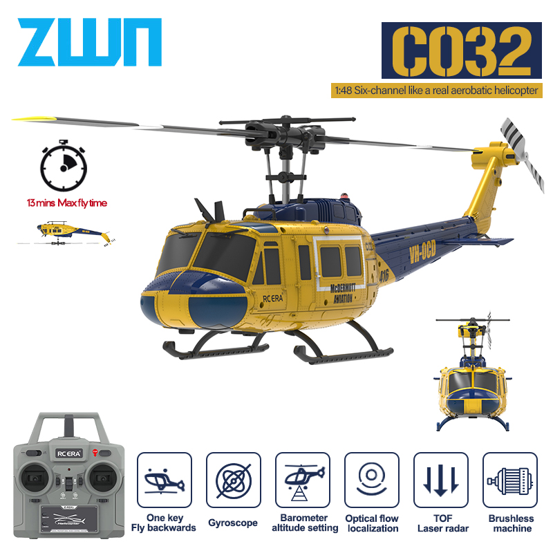 C032 RC Helicopter 2.4G 6-Aixs - огляд і ціна Rc Helicopter Gyro
