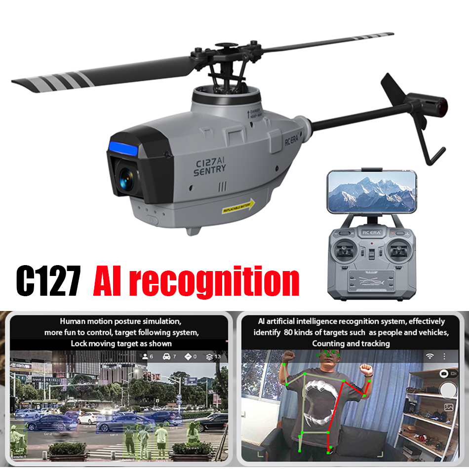 RC ERA C127 AI Sentry Mini Bru - огляд і ціна Rc Helicopter Single Rotor