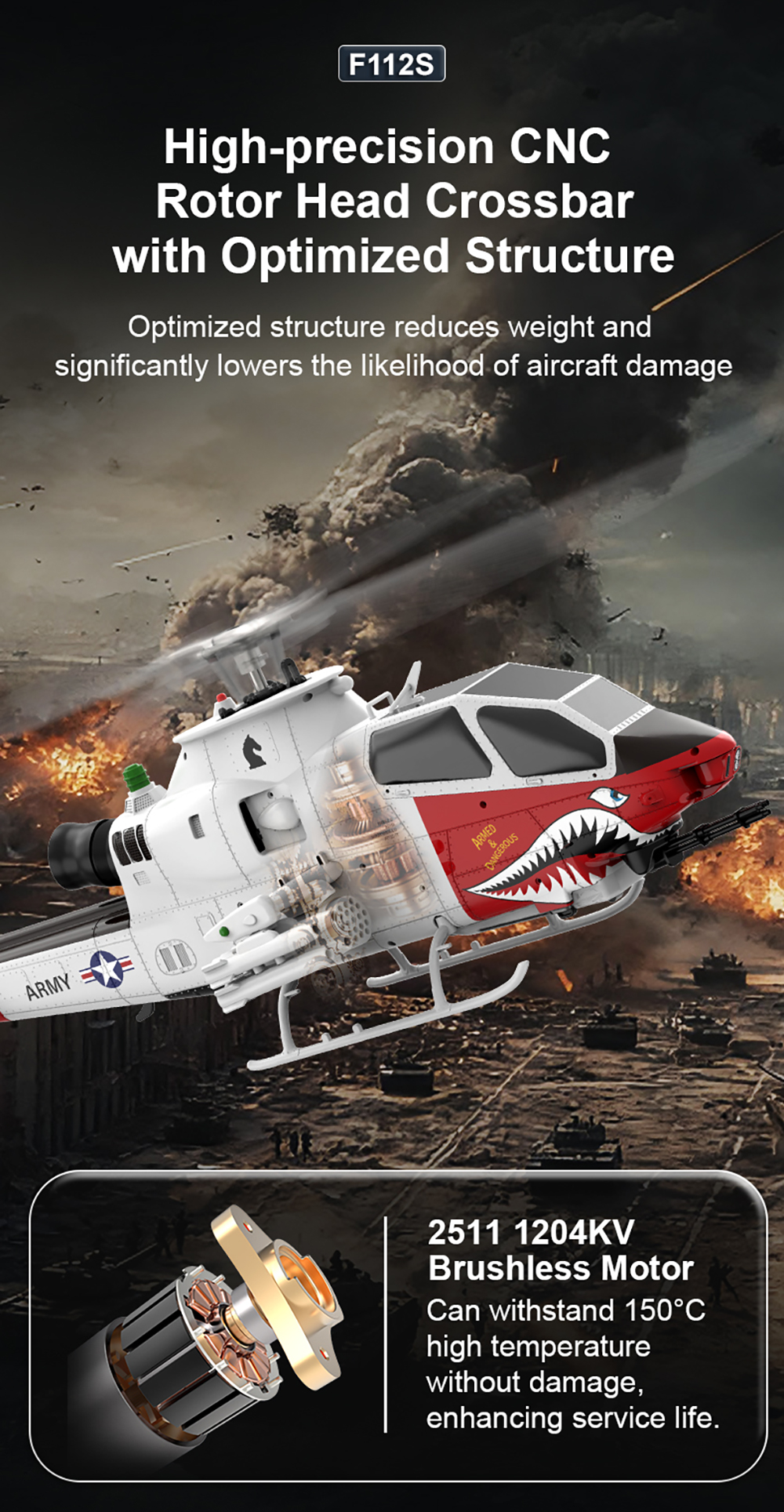 YUXIANG RC Helicopter F112S 9C - огляд і ціна Rc Helicopter Gyro