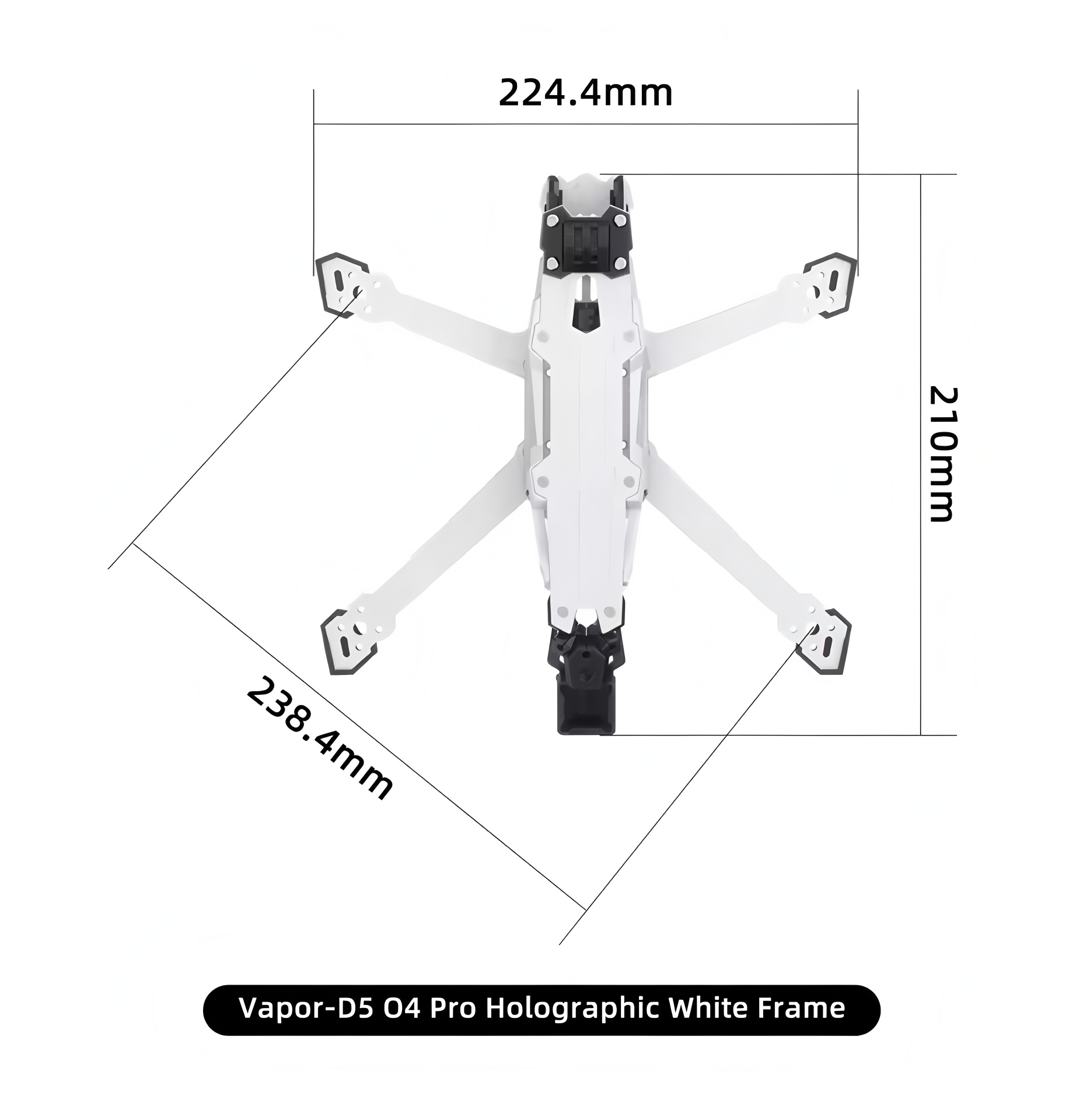 GEPRC Vapor D5/x5/x6 O4 Pro Fr - огляд і ціна Rc Helicopter Parts