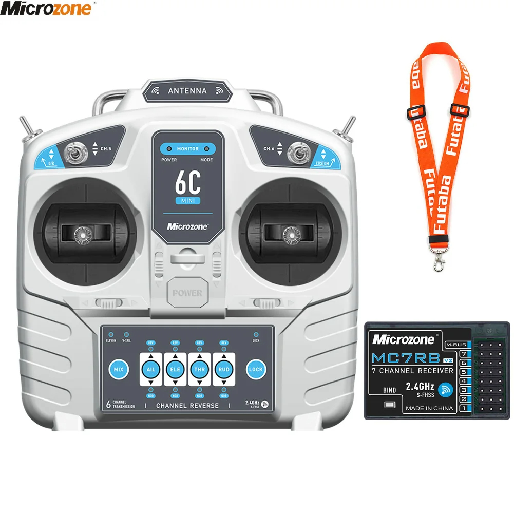MicroZone MC6C Mini V2 2.4G 6C - огляд і ціна Rc Helicopter Electric
