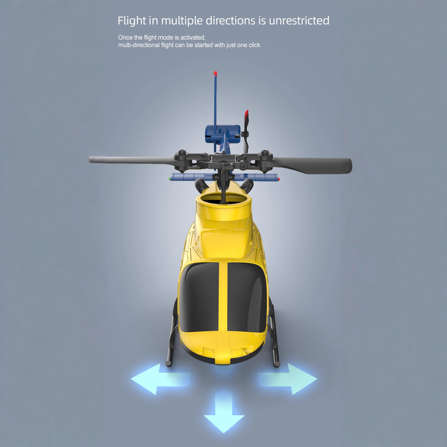 A60 1/42 Scale Bell 206 RC Hel - огляд і ціна Rc Helicopter Single Rotor
