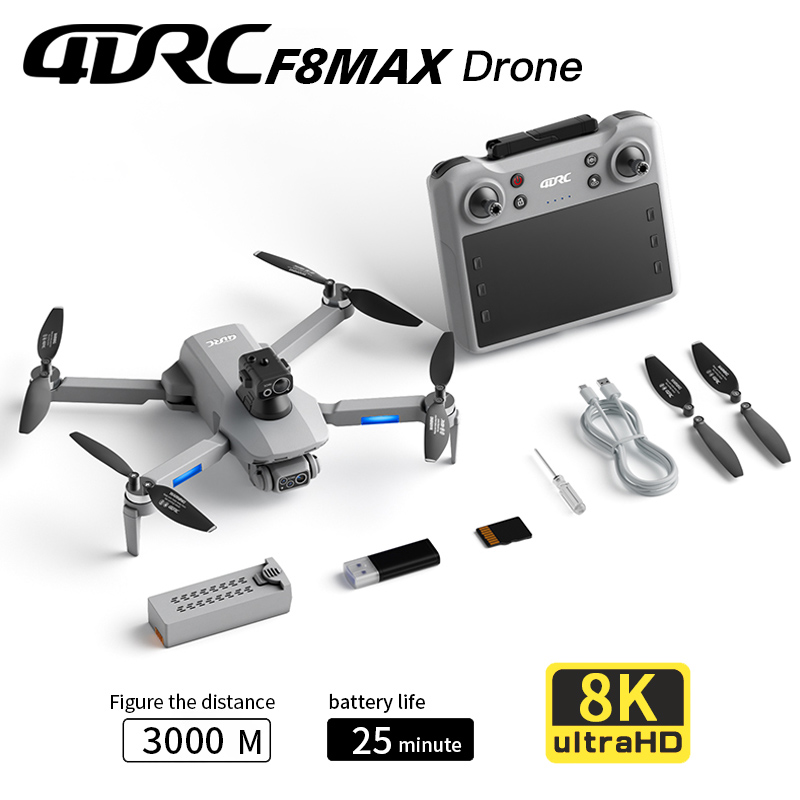 F8 MAX GPS Drone Professional  - огляд і ціна Rc Helicopter Case