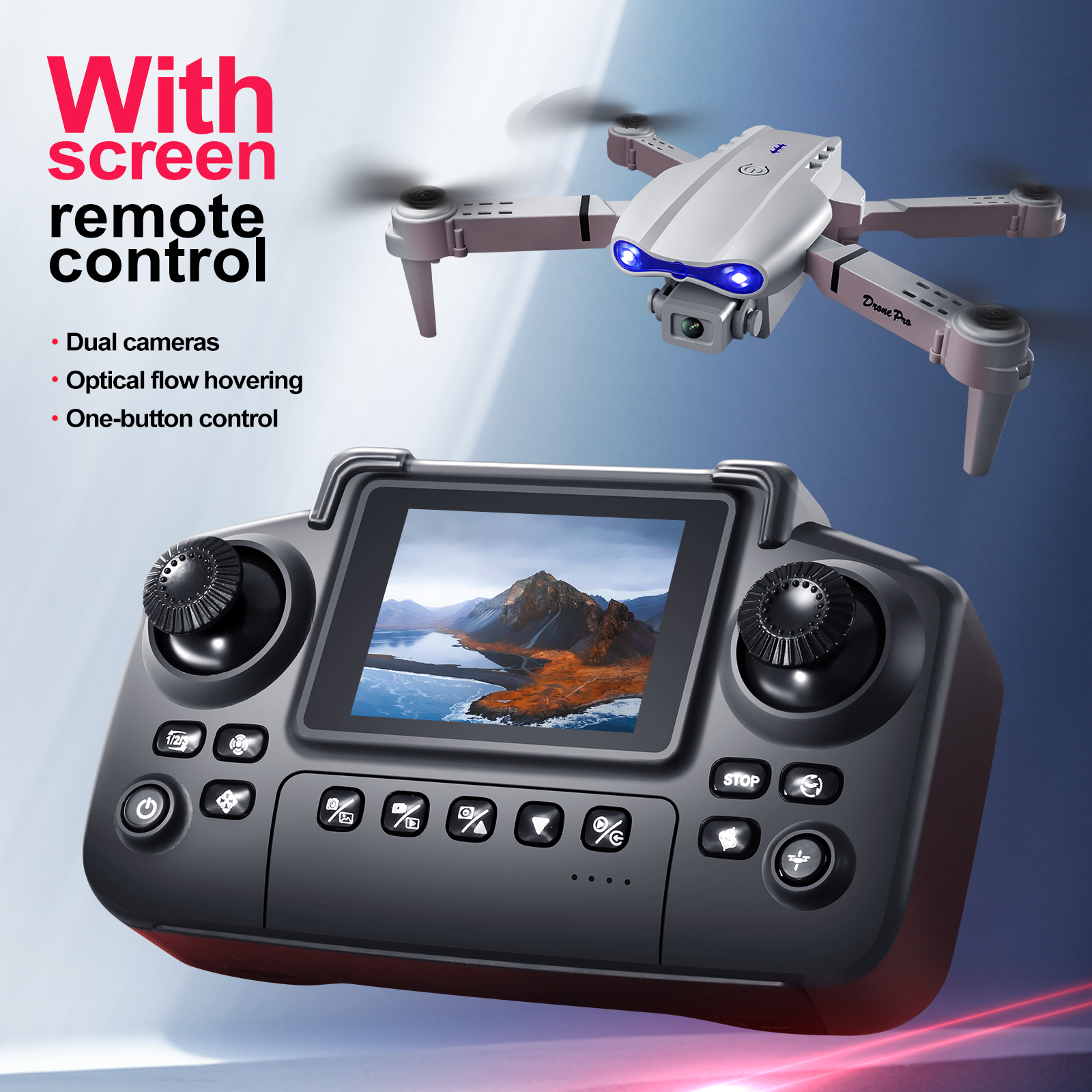 2025 New E88 E99 Upgraded Dron - огляд і ціна Rc Helicopter Case