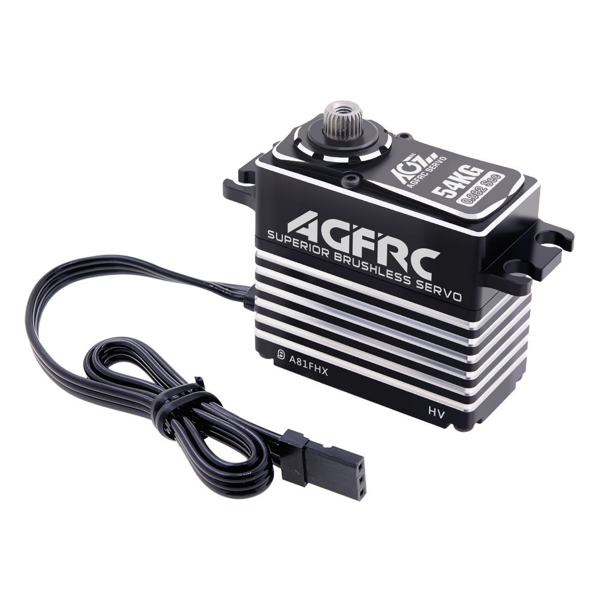 AGFRC A81FHX 54KG HV 4-Pole Br - огляд і ціна Rc Helicopter Large