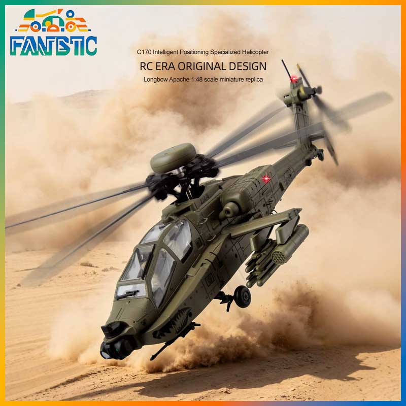 Rc Era C170 Ah 64d Apache Rc H - огляд і ціна Rc Helicopter Single Rotor