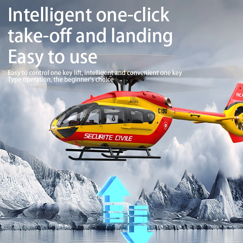 C190 RC Helicopter 2.4G 6-Aixs - огляд і ціна Rc Helicopter Gyro