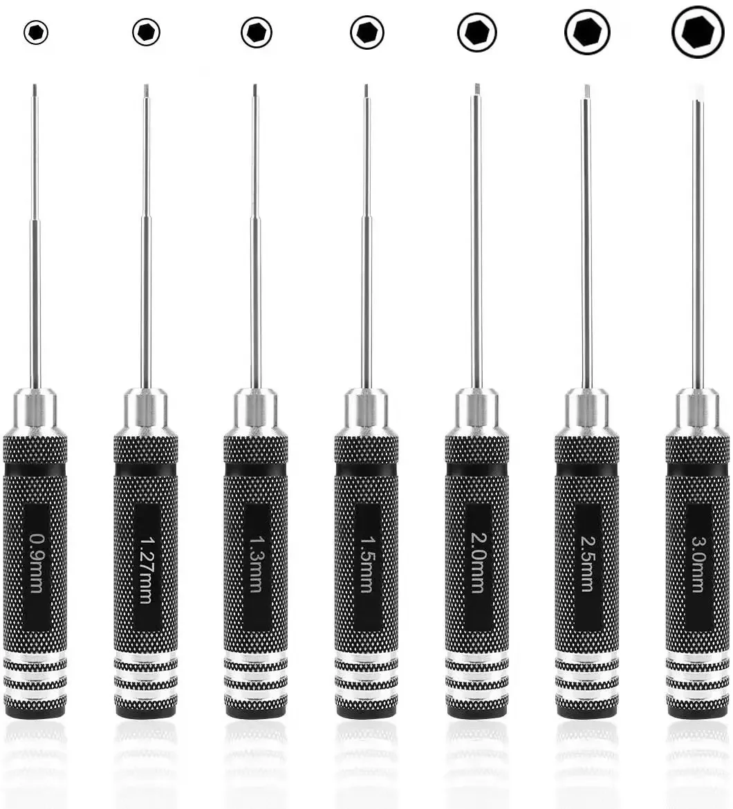 Hex Driver 7/4PCS Hex Allen Sc - огляд і ціна Rc Helicopter Tool Kit