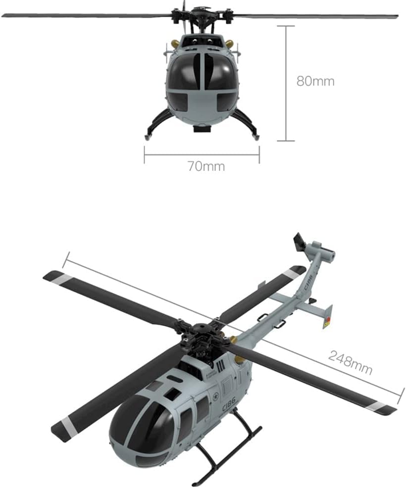 C186 Remote Control Helicopter - огляд і ціна Rc Helicopter Single Rotor