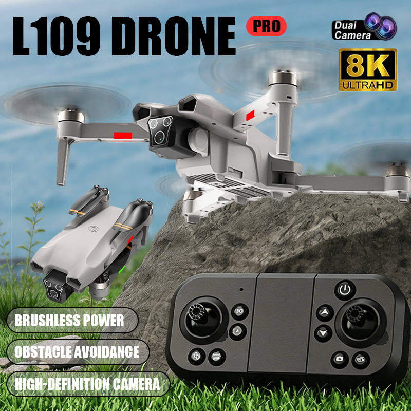 NEW Hot L017 Pro Drone Brushle - огляд і ціна Rc Helicopter Electric