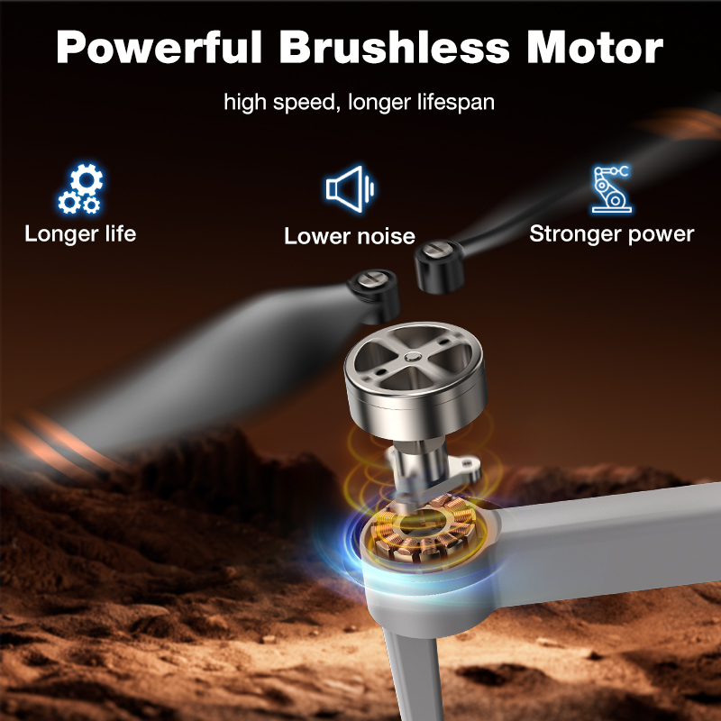 NEW Hot L017 Pro Drone Brushle - огляд і ціна Rc Helicopter Electric